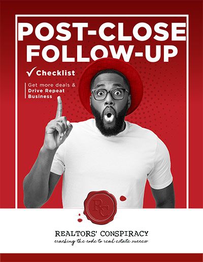 Post Close Follow Up Checklist